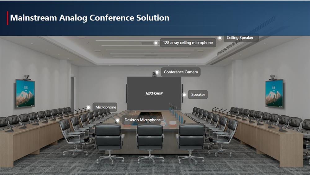 mainstream analog conference solution